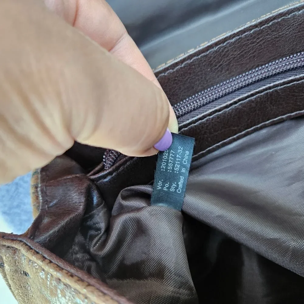 Black Rivet crossbody bag